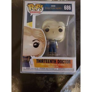 Funko Pop Thirteenth Doctor# 686 Doctor Who with Protector